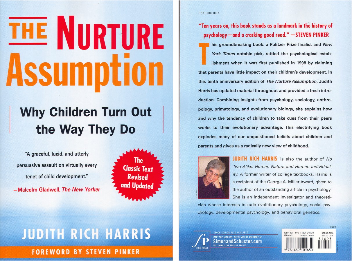 The Nurture Assumption 2nd edition