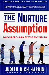 The Nurture Assumption paperback cover